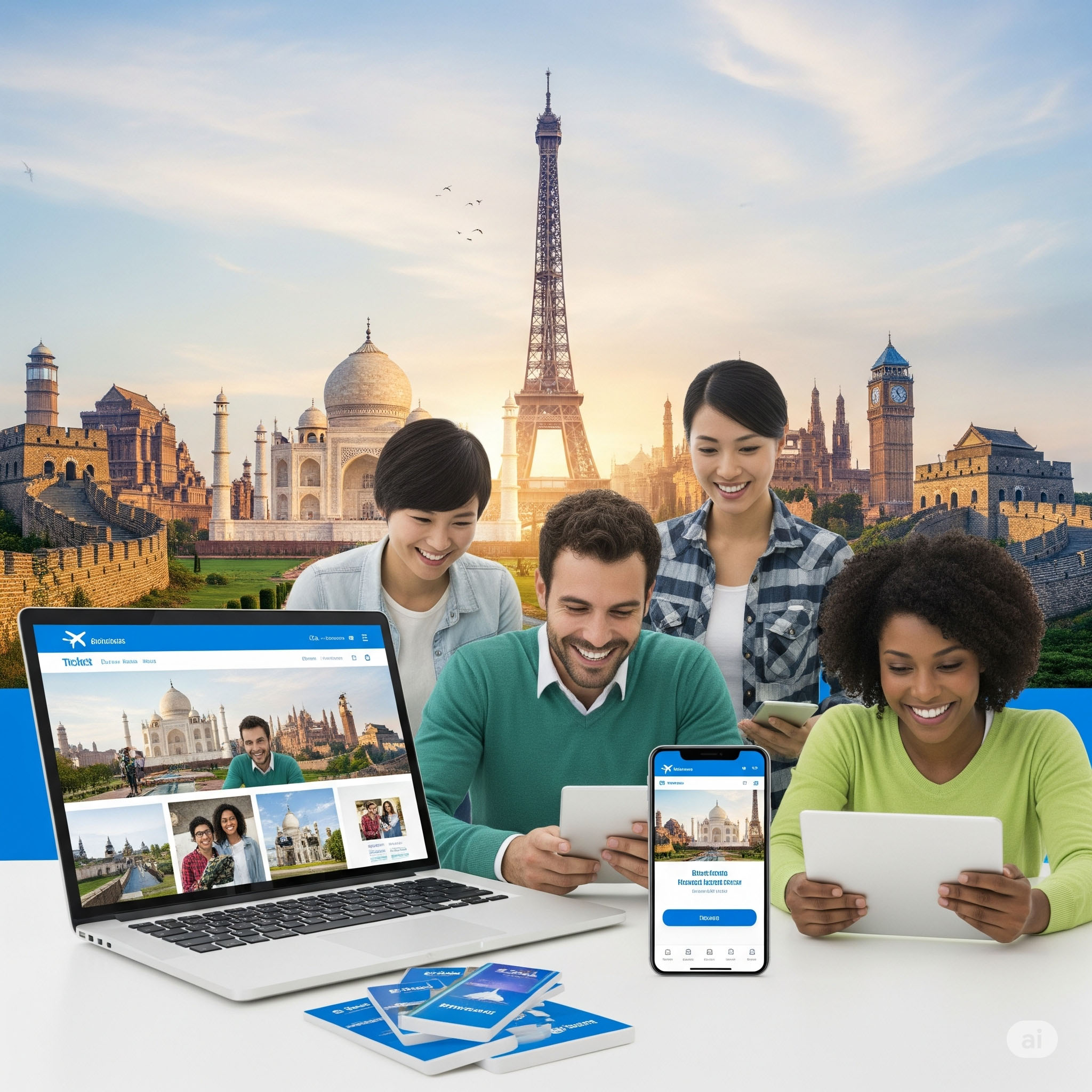 Ticket & Hotel Booking
